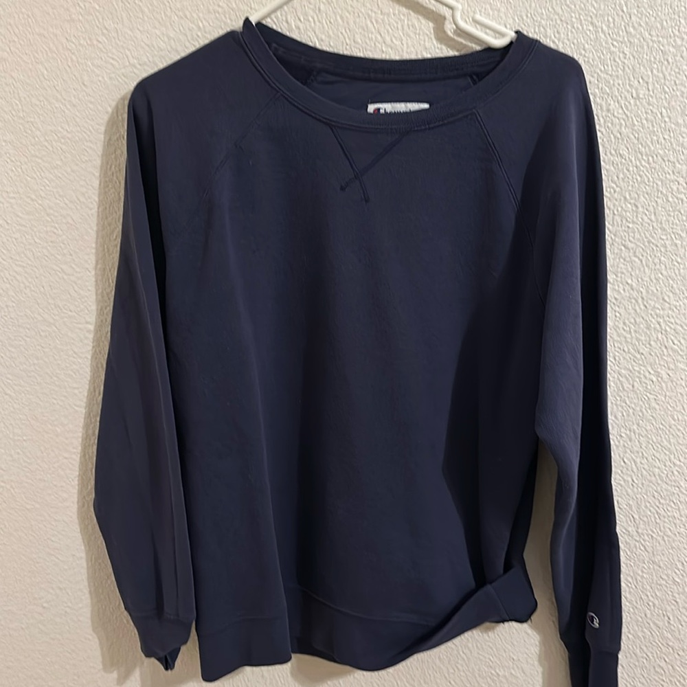 Champion Sweatshirt navy blue